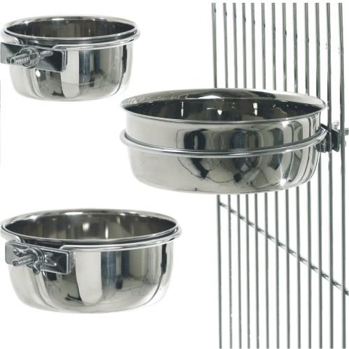 CLAMP STAINLESS STEEL FEEDER FOR CAGE