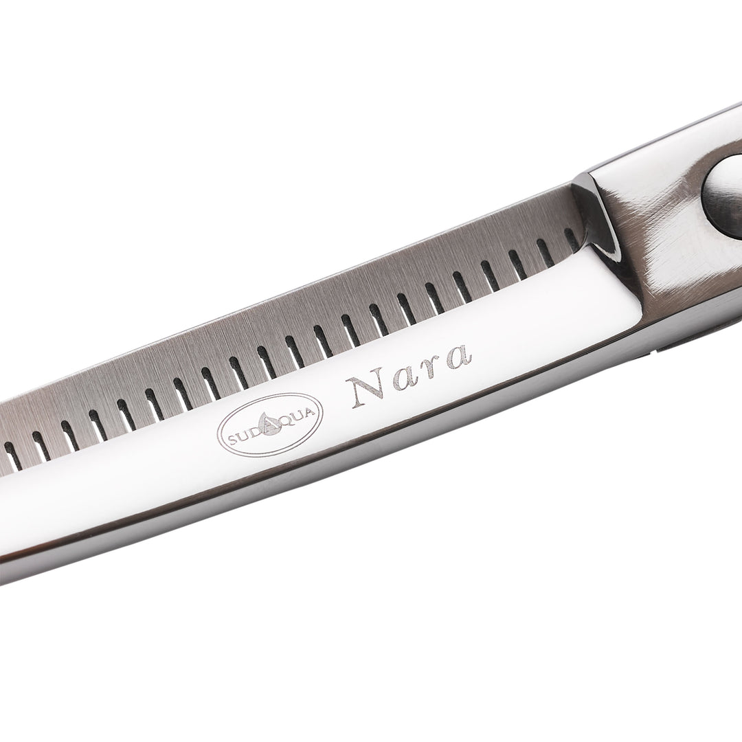 Sudaqua Nara fluffer Curved Texturizing Scissors