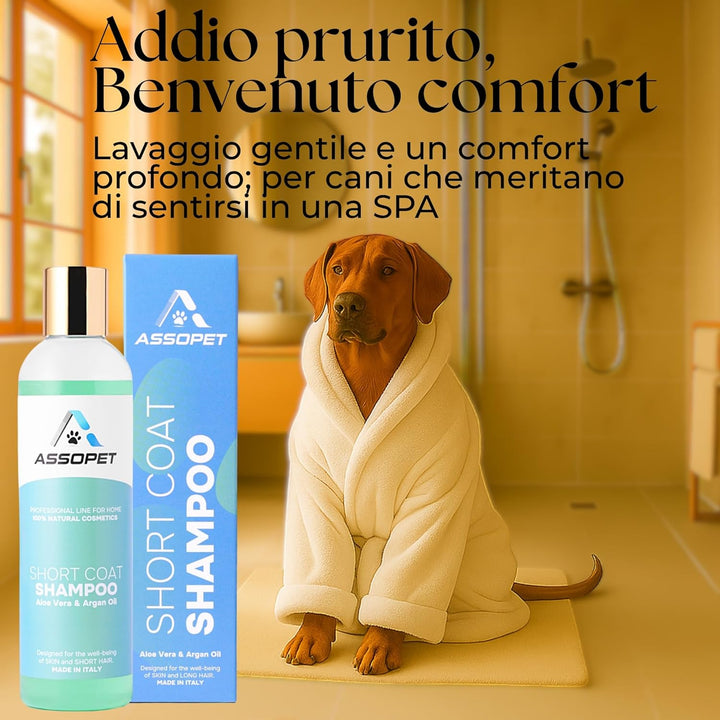 Assopet Short Hair Shampoo