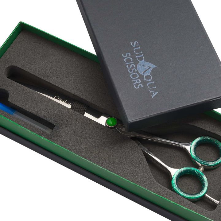 Sudaqua Osaka Micro-Texturized Curved Scissors 8,5"