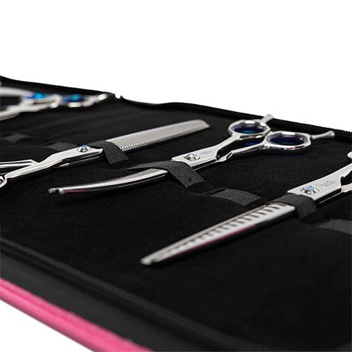 LEATHER CASE FOR GROOMERS' TOOLS