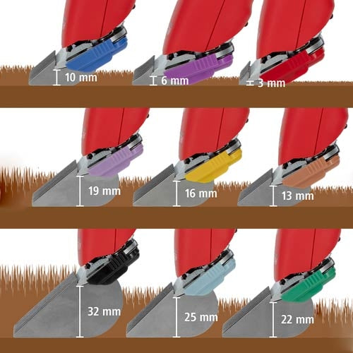 AESCULAP PACK OF 9 Universal METAL COMBS