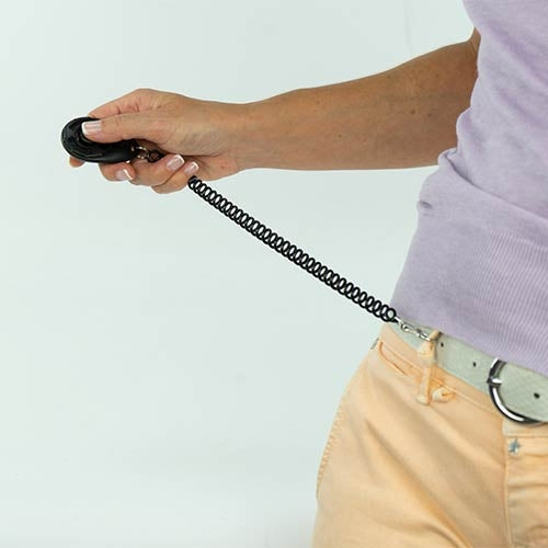 CLICKER WITH ELASTIC BAND