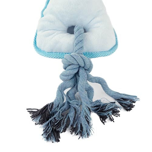 OWL WITH ROPE SOFT TOY - 35 x 16 x 4.5 cm