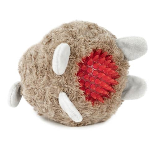 BABY ELEPHANT SOFT TOY WITH BALL - 17 x 16 cm