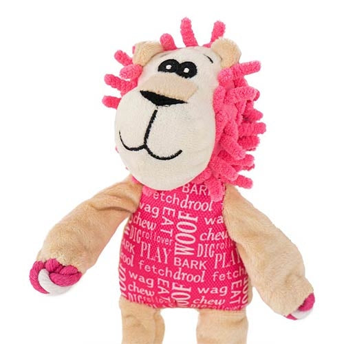 LION & ELEPHANT SOFT TOY 14x26 cm