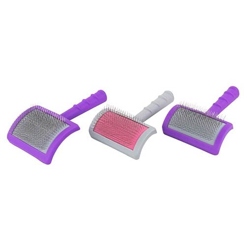 LONG-HANDLED SLICKER BRUSH