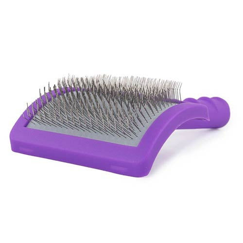 LONG-HANDLED SLICKER BRUSH