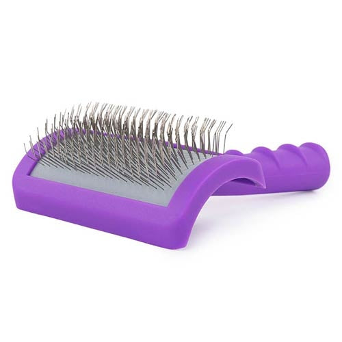LONG-HANDLED SLICKER BRUSH
