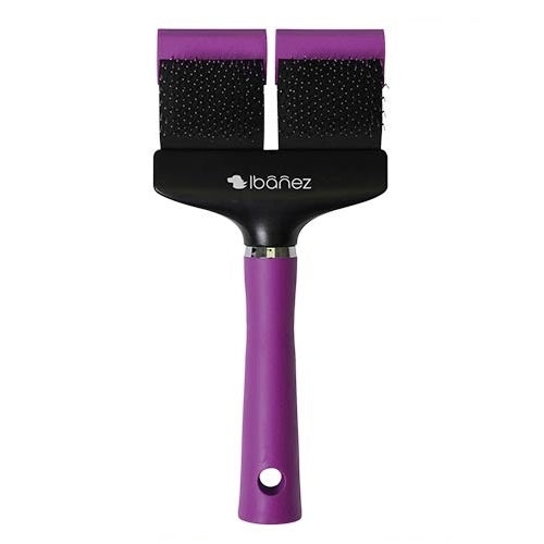 FLEXIBLE DOUBLE SIDED SLICKER BRUSH