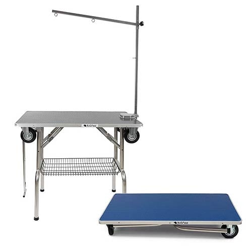 SHOW WITH WHEELS FOLDING TABLE 95x55x78 cm