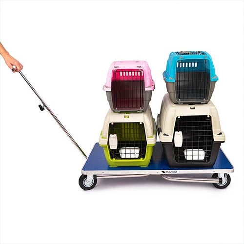 SHOW WITH WHEELS FOLDING TABLE 95x55x78 cm