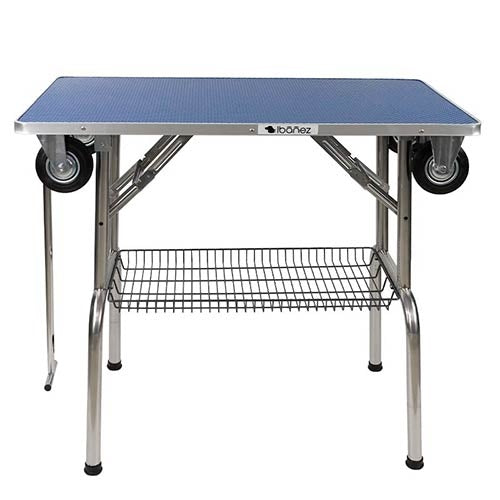 SHOW WITH WHEELS FOLDING TABLE 95x55x78 cm