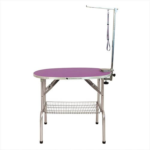 OVAL FOLDING TABLE 90x60xh78 cm