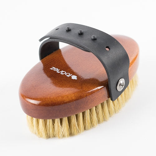OVAL NATURAL BRISTLE BRUSH