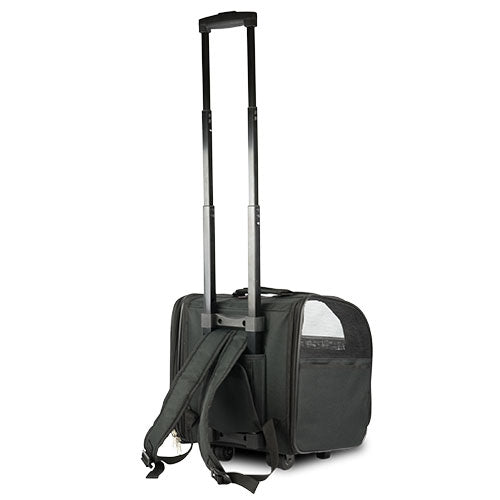 WHEELS AND HANDLE BACKPACK - 34 x 28 x 34 cm