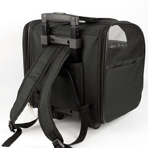 WHEELS AND HANDLE BACKPACK - 34 x 28 x 34 cm