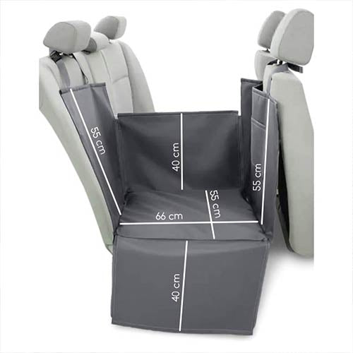 INDIVIDUAL CAR SEAT COVER - 66 x 55 cm