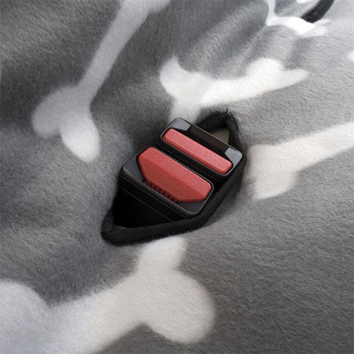 BONES REVERSIBLE CAR SEAT COVER - 140 x 105 cm