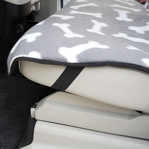 BONES REVERSIBLE CAR SEAT COVER - 140 x 105 cm