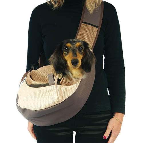 SHOULDER BAG - MOKA - 50 x 18 x 29 cm