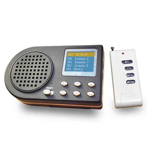 BIRD SINGING MP3 PLAYER WITH CONTROLLER