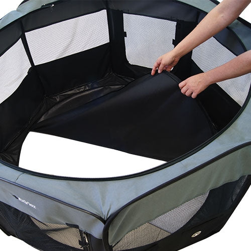 CANVAS FOLDING PET PLAYPEN
