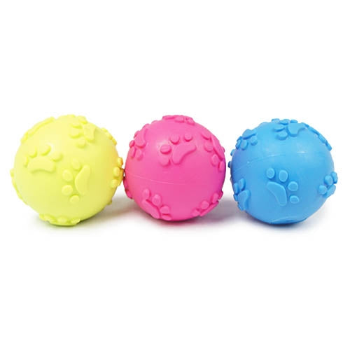 PAWS BALL TPR TOY - 6 cm
