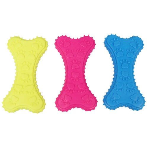 PAWS BONE TPR TOY - 10.5 cm