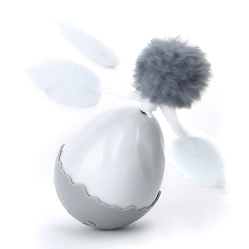 ELECTRONIC MOTION EGG CAT TOY - 12 x 7 cm