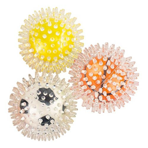 SPORT SPIKES TPR BALL TOY - 8.6 cm