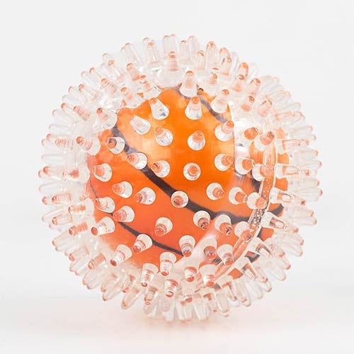 SPORT SPIKES TPR BALL TOY - 8.6 cm