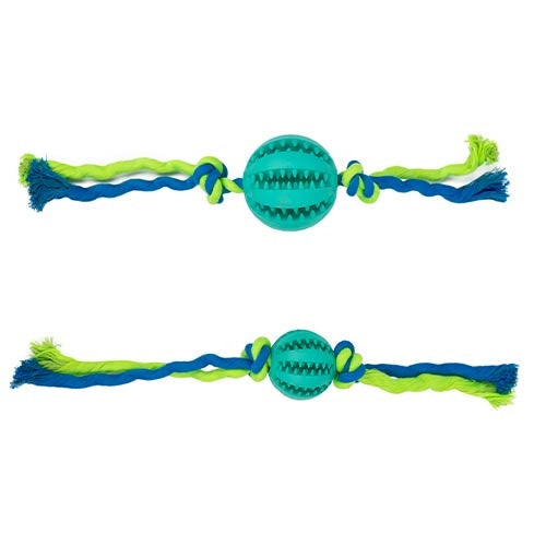 CLEAN TEETH BALL WITH KNOTS