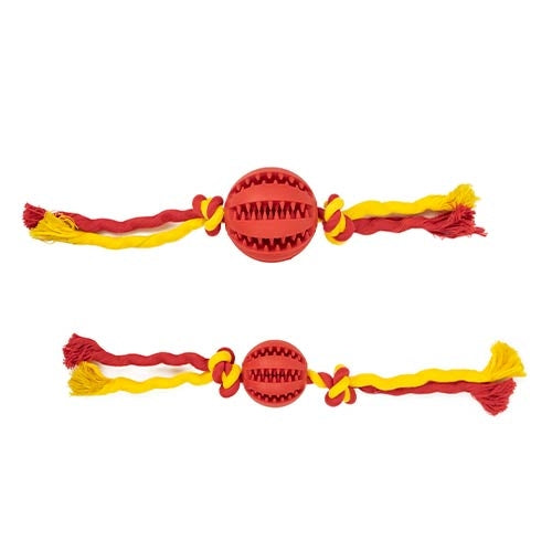 CLEAN TEETH BALL WITH KNOTS