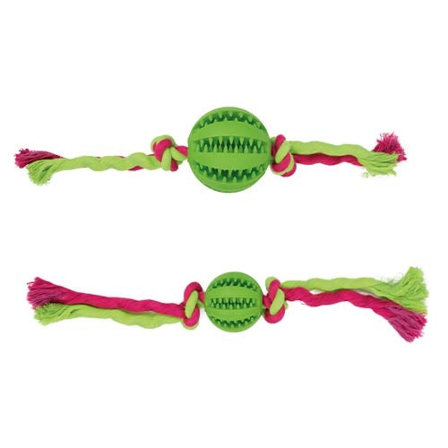 CLEAN TEETH BALL WITH KNOTS