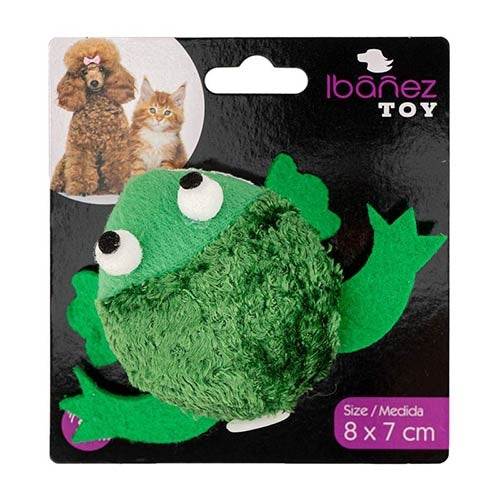 SHAKING FROG SOFT TOY - 8 x 7 cm