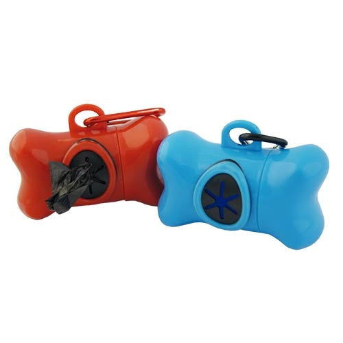 BONE POOP BAG DISPENSER - 5 x 8 cm
