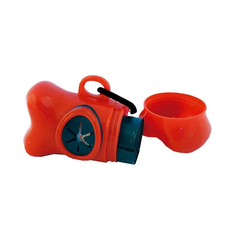 BONE POOP BAG DISPENSER - 5 x 8 cm
