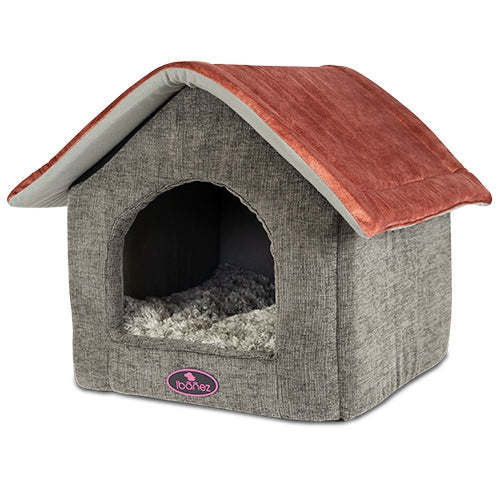 TEJAS ROJAS HOUSE PET BED - 47 x 39 x 42 cm
