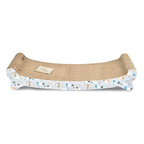 CAT SKY CARDBOARD CAT SCRATCHER - 55 x 23 x 10 cm