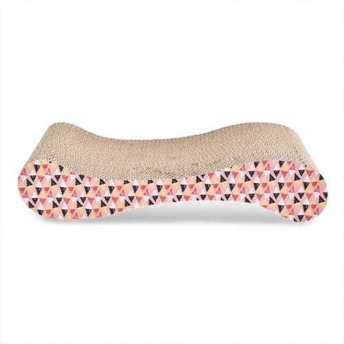 MUSE CARDBOARD CAT SCRATCHER - 49.5 x 22 x 10 cm