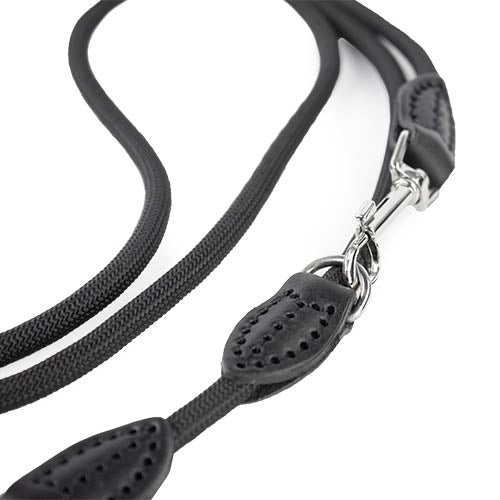NYLON AND LEATHER TRAINING LEASH