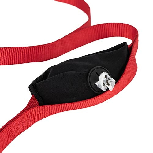 POOP BAG HOLDER NYLON LEASH