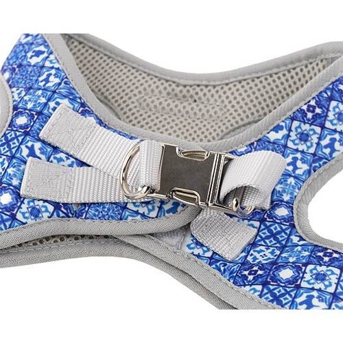 GLAM BLUE MOSAIC PADDED HARNESS