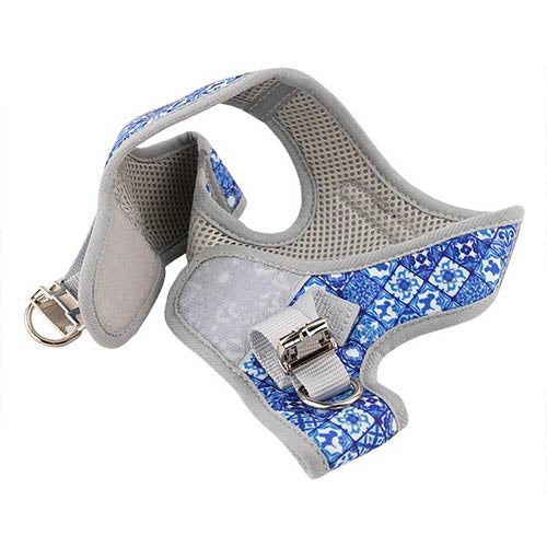 GLAM BLUE MOSAIC PADDED HARNESS