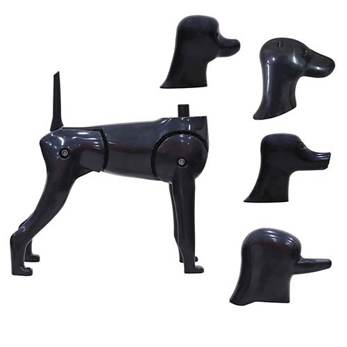DEMODOG MANNEQUIN SET - BODY + 4 HEADS