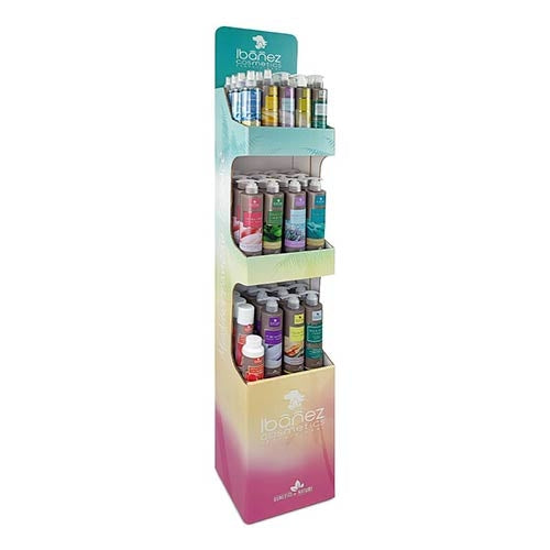 SHAMPOOS AND CONDITIONERS DISPLAY STAND