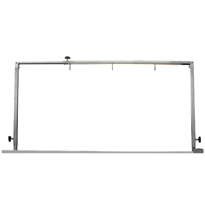 Double Grooming Arm with Integrated LED Light