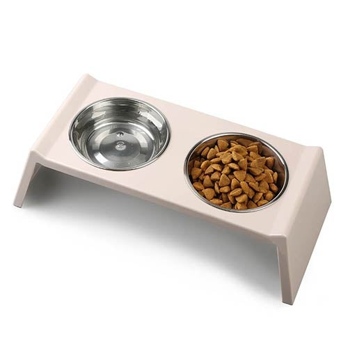 SMALL BREEDS STAND FEEDER - 2 x 350 ml