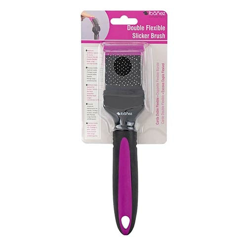 FLEXIBLE SLICKER BRUSH